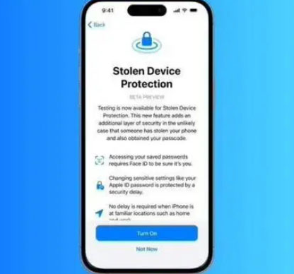 迁西苹果授权维修店分享被盗设备保护功能开启方法 