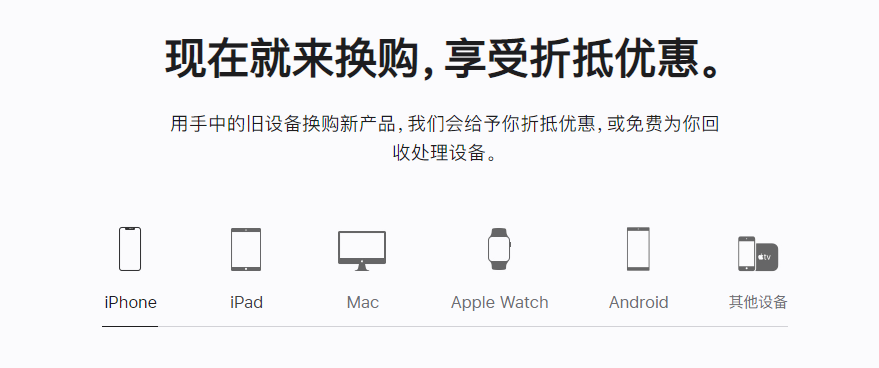 迁西苹果手机维修分享iPhone以旧换新的去处 